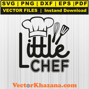 Little Chef Svg Png
