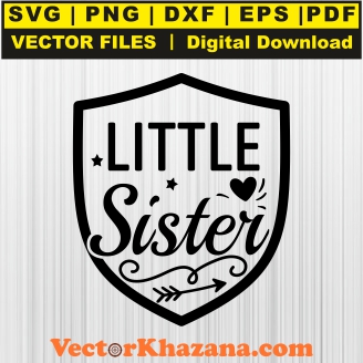 Little Sister Svg