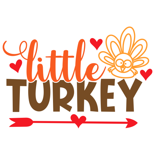 Little Turkey Svg