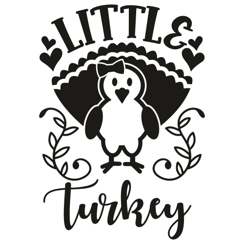 Little Turkey Svg