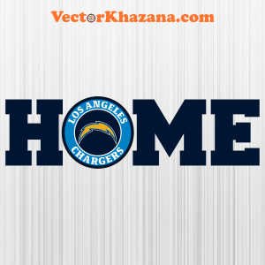 Los Angeles Chargers Home Svg