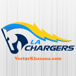 Los Angeles Chargers Horse Svg