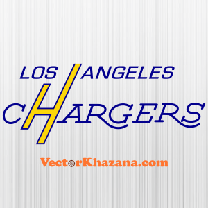 Los Angeles Chargers Letter Svg