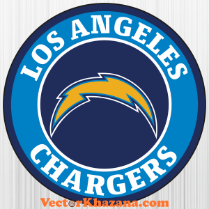 Los Angeles Chargers Circle Logo Svg