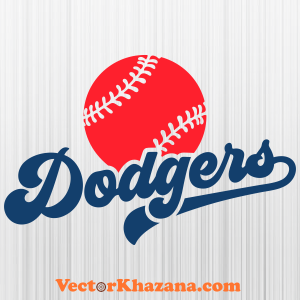 Los Angeles Dodgers Baseball Svg