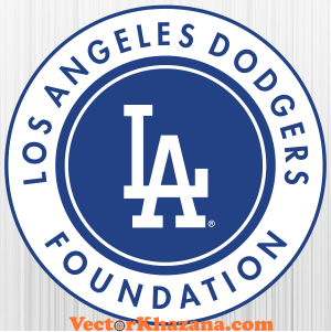 Los Angeles Dodgers Foundation Svg