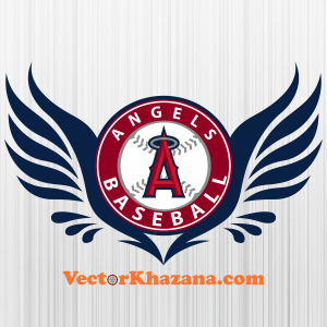 Los Angels Baseball Svg
