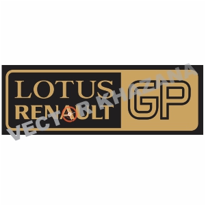 Lotus Renault Logo Vector