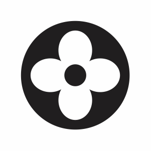 Louis Vuitton Flower logo vector
