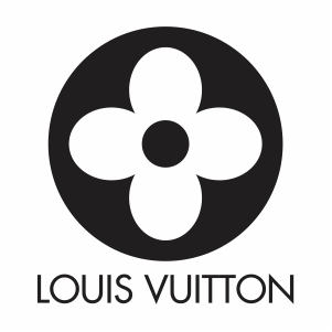 Louis Vuitton Logo Flower svg