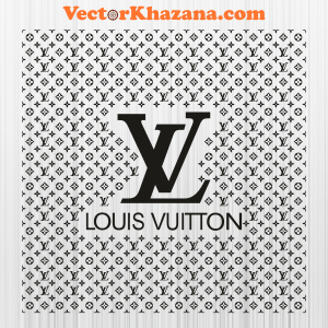 LOUIS VUITTON Pattern SVG Cricut Cut File Sticker Decal Clipart