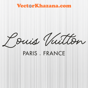 Louis Vuitton Paris France Svg