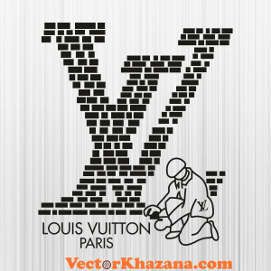 Louis Vuitton Paris Man Svg