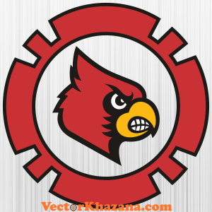 Louisville Cardinals Wheel Svg