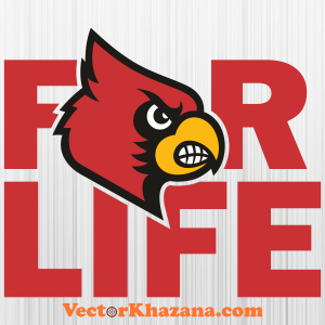 Louisville Cardinals For Life Svg