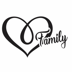 Heart Family Vector