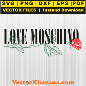 Love Moschino Rose Svg Png