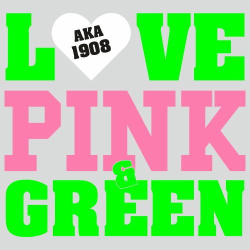 Love Pink And Green Aka 1908 Svg