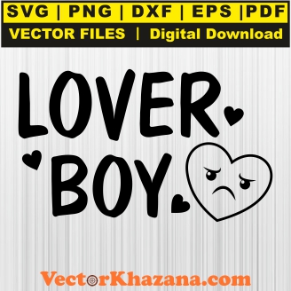 Lover Boy Svg