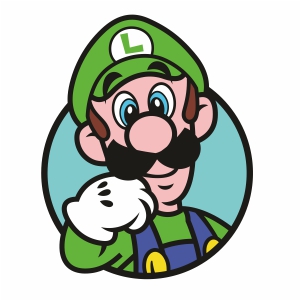 Luigi Character Svg