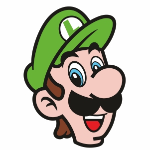 Luigi Head Clipart