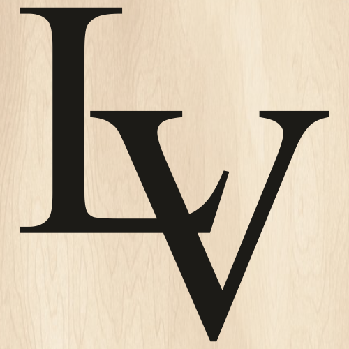Louis Vuitton LV Letter SVG