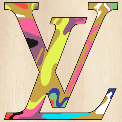 Louis Vuitton Multicolour Svg