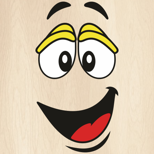 M And M Laughing Face Svg