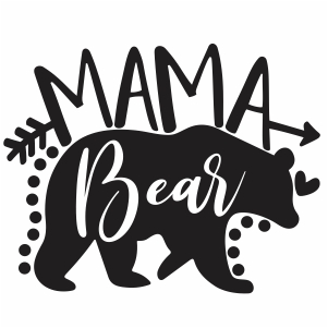 Mama Bear Vector