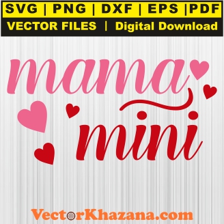 Mama Mini Svg