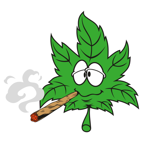 Buy Cartoon Marijuana Leaf Svg Png online in USA