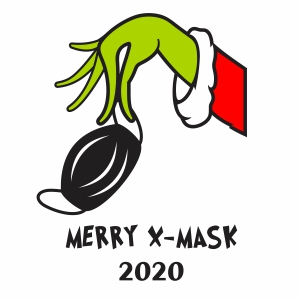 Merry X Mask 2020 Vector