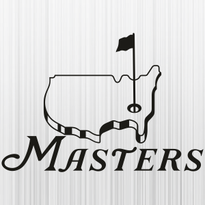 Masters Golf Black Svg