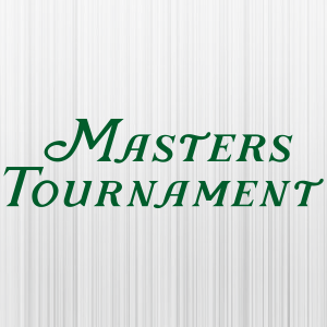 Masters Tournament Letter Svg