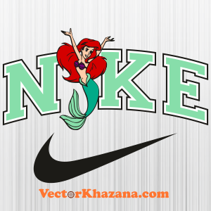 Nike Mermaid Swoosh Logo Svg