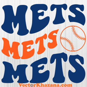 New York Mets Baseball Svg