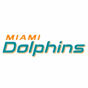Miami Dolphins Wordmark Logo Svg
