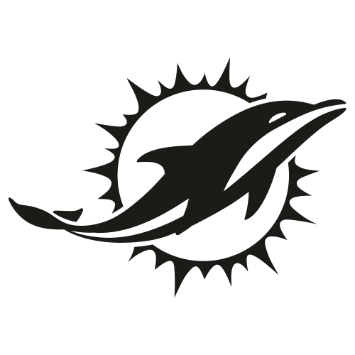 Miami Dolphins Black Svg