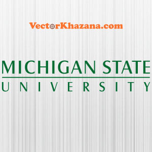 Michigan State University Letter Svg