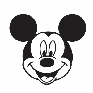 Mickey Mouse Face vector