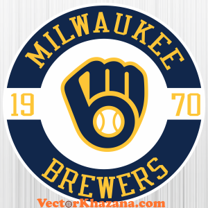 Milwaukee Brewers 1970 Svg