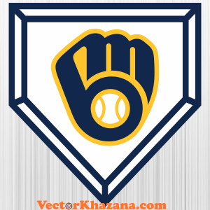 Milwaukee Brewers Home Plate Svg