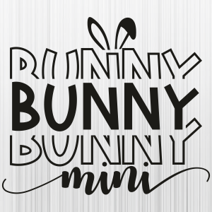 Mini Bunny Svg