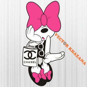 Minnie Mouse Chanel Svg
