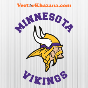 Minnesota Vikings Circle Letter Svg
