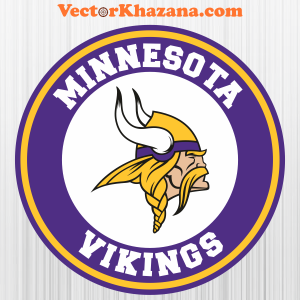 Minnesota Vikings Circle Svg Png online in USA