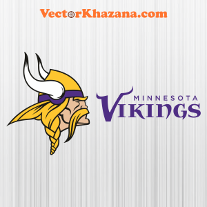 Minnesota Vikings Face NFL Logo Svg