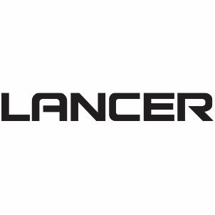 Mitsubishi Lancer Logo Vector File