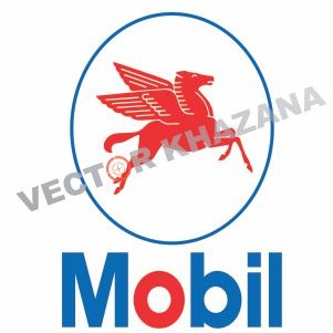 Mobil Pegasus Logo Vector