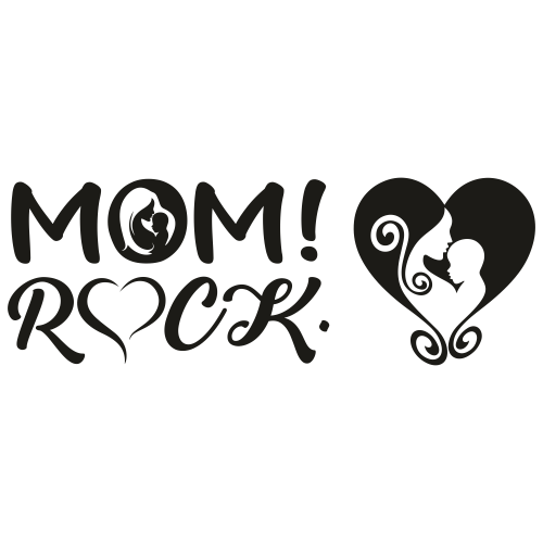 Mom Rock Svg Cut Files